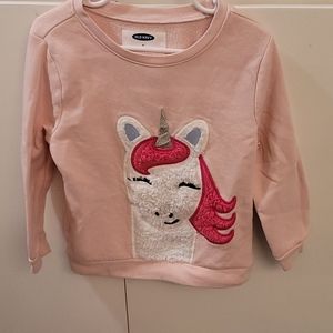 Old Navy unicorn sweatshirt 4t